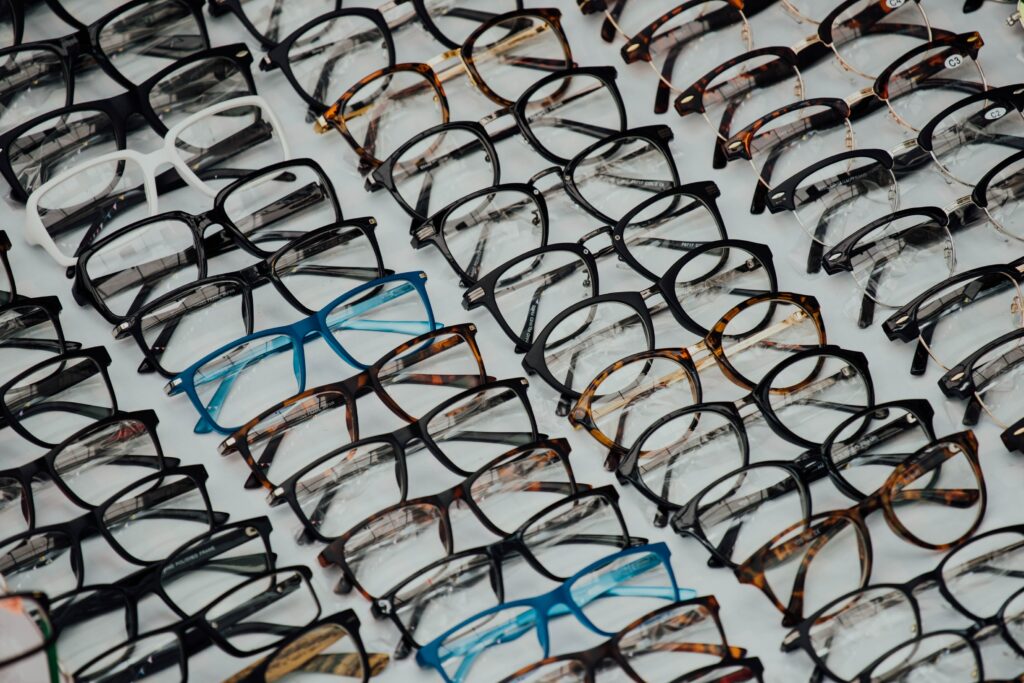 Numerous luxury eyewear brands