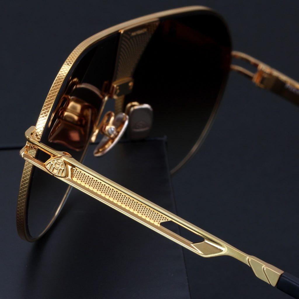 Maybach sunglasses hot sale gold