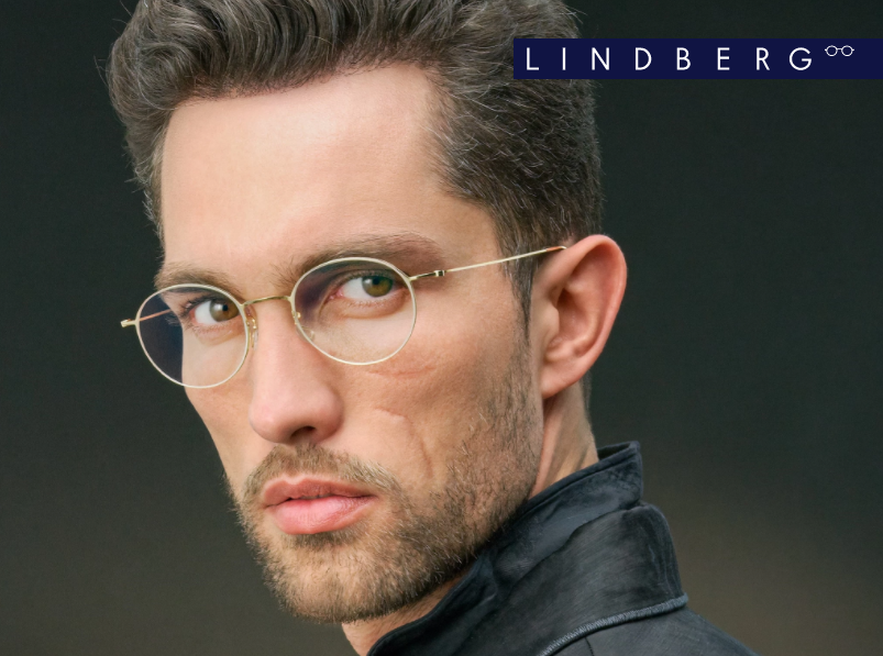 Men's Lindberg frame round from Best Eyeglasses Shop in Arlington TX - Adair Eyewear