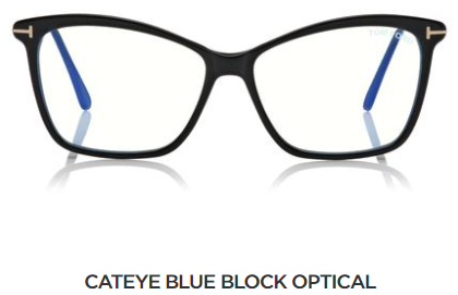 Cateye blue block Tom Ford sunglasses from Adair Eyewear in Fort Worth