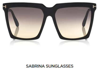 Sabrina Tom Ford sunglasses from Adair Eyewear in Fort Worth