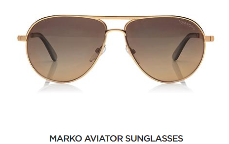 Marko Aviator Tom Ford sunglasses from Adair Eyewear in Fort Worth