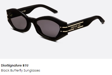 DIOR Signature Black Butterfly Sunglasses in Fort Worth TX from Adair Eyewear
