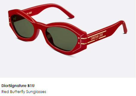 DIOR Signature Red Butterfly Sunglasses in Fort Worth TX from Adair Eyewear